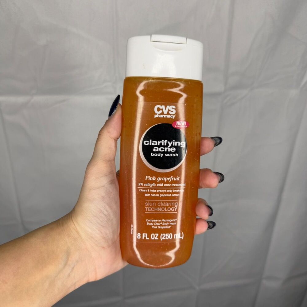 CVS Pharmacy Clarifying Acne Pink Grapefruit Body Wash